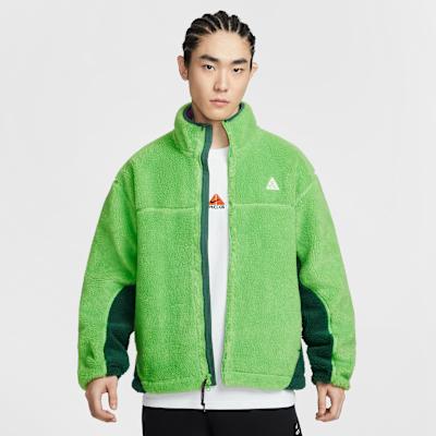 Nike ACG Jackets Men s Bright Green/Fir Green/Bright Purple/Mountain W XS