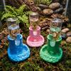 Plastic Reptiles Water Feeder Anti-slip Base Stable Automatic Water Dish Removable Reptile Water Dispenser for Amphibians