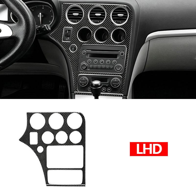 Für Alfa Romeo 159 2004-2011 Auto Styling Zentrales Multifunktions-Klimaanlagen-AC CD Audio-Bedienfeld Rahmenabdeckung Zierleiste