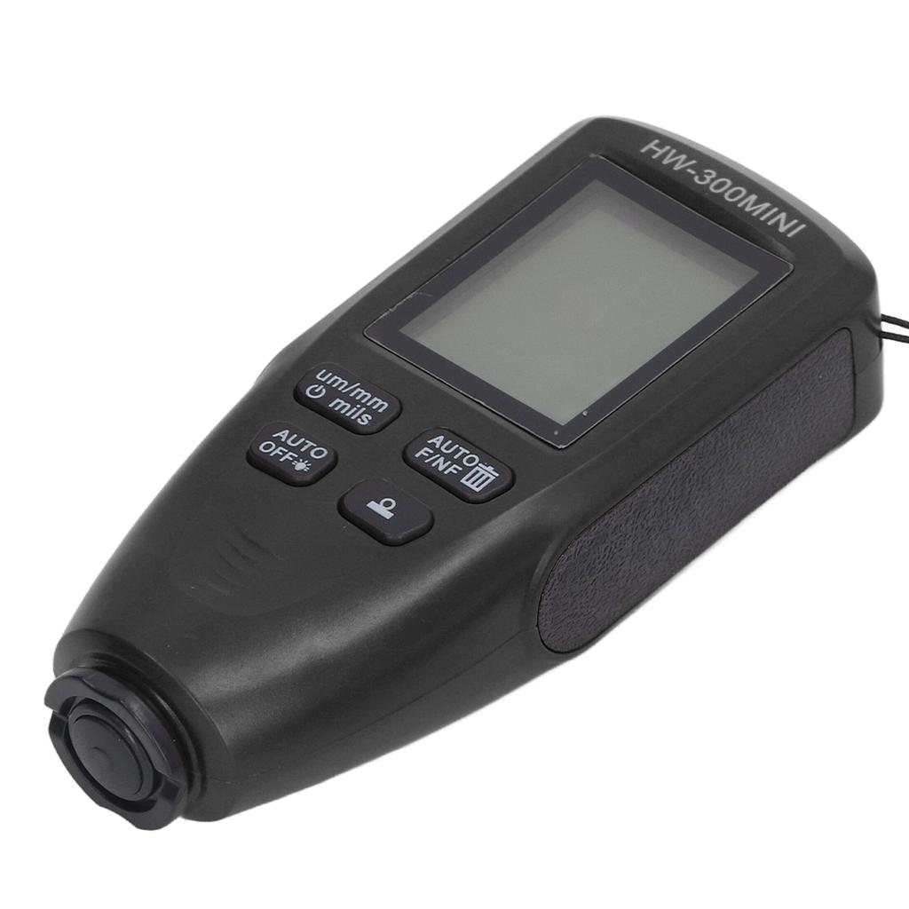Car Coating Thickness Meter Automatic Measurement Automotive Paint Film Thickness Gauge Black
