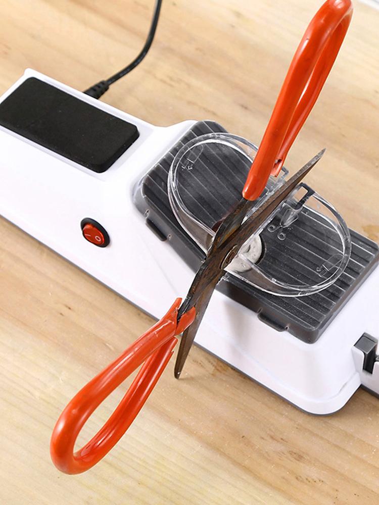 Knife Sharpener USB Automatic Knives Sharpeners Professional Rechargable Sharpeners Kitchen Knives Tool Knife Scissor Sharpening