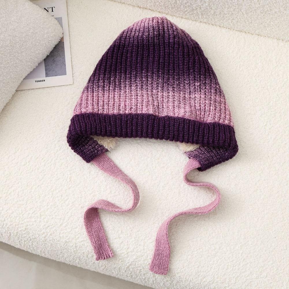 DIMANAF Women Hat Fashion Thick Knitted Hat New Lady 2025 Warm Winter Autumn