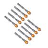 10Pcs 65mm PH2 Hex Shank Magnetic Anti Slip Screwdriver Bits Set for Plasterboard Drywall Screw