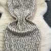Summer Women Brand Designer Sexy Club Party Halter Print Letter Knitted Sweater Slim Bodycon Mini Short Sheath Dresses