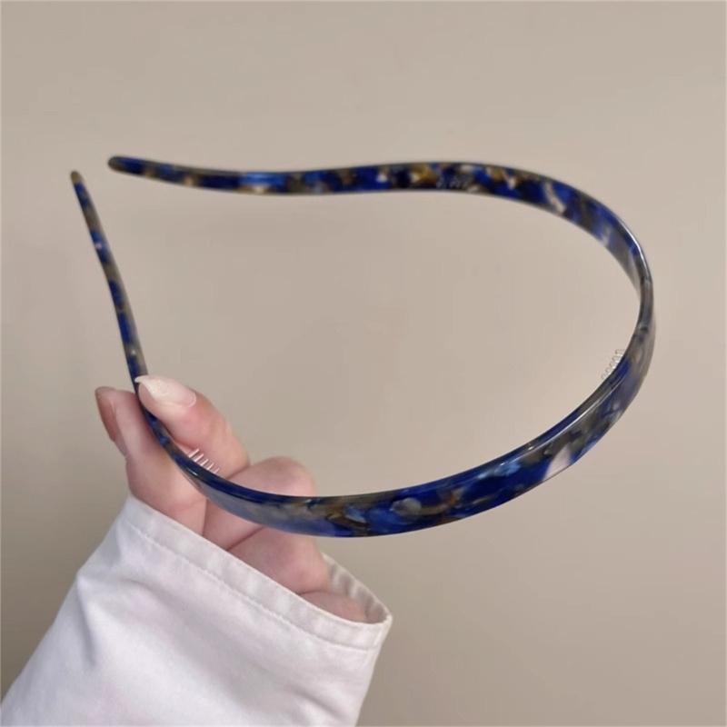 Anti Slip Hair Grip Textured Edge Comfortable Headbands For Daily Use Sports Hair Accessories Multiple Colors