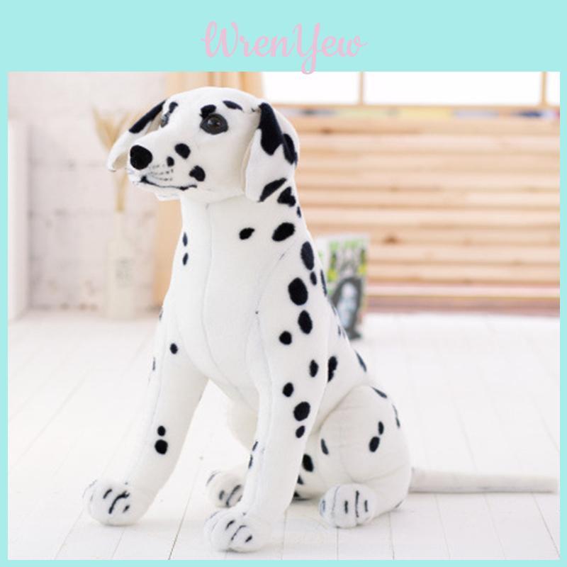 Lifelike Stuffed Animal Dog Plush Toy 50cm Standing Dog Soft And Cozy Kids Gift