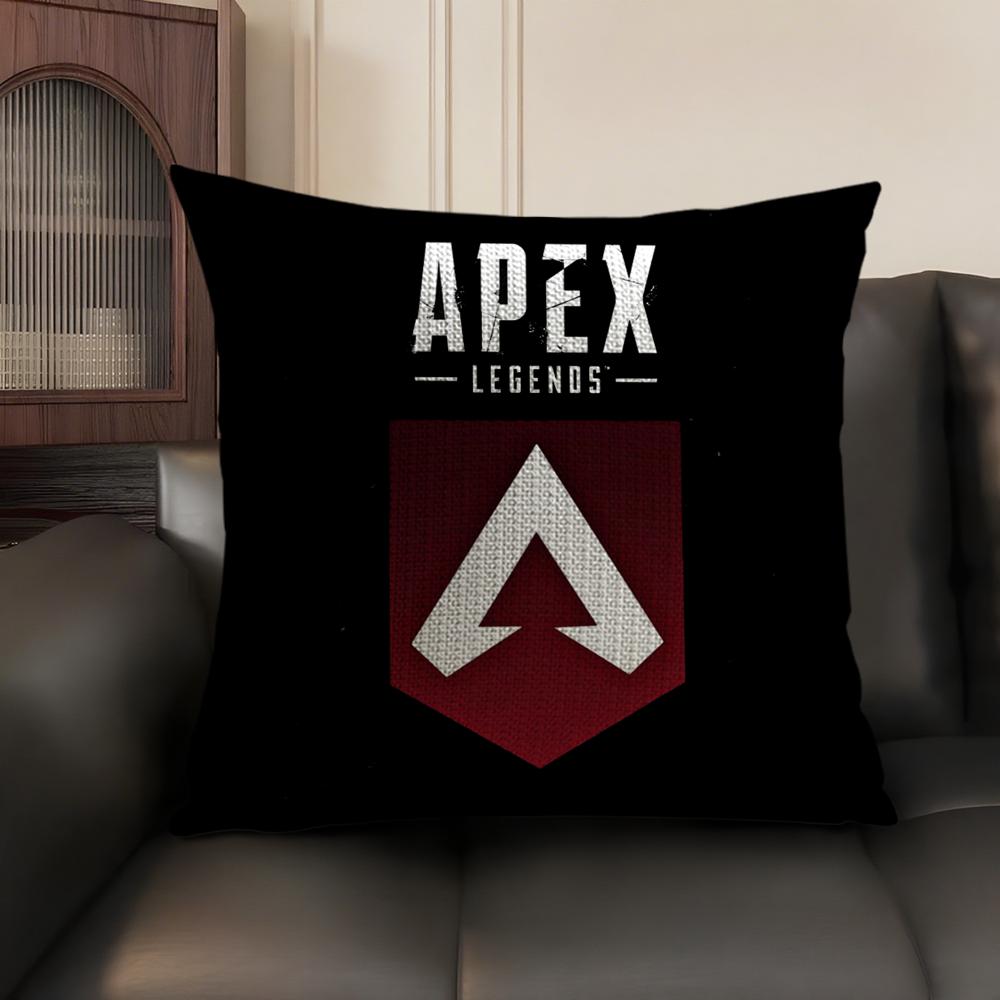 Game A-Apex Legends Cushion Cover Summer Breathable Linen Organic Fabric Double-Sided Printing Sofa Pillow Case Home Decor