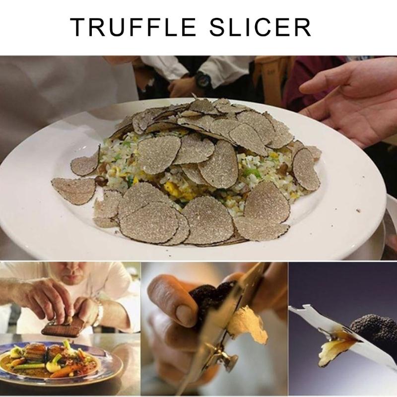 Multipurpose Cheese Cutter Stainless Steel Plane for Truffle Shaving and Chocolate Slicing Kitchen Cooking Accessories