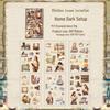 ZABC Ukiyo-e Border Sticker Collection - Retro Journal Decoration, 6 Styles