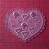 Set of 10 Silicone Nail Art Mold Embossing Patterns Nail Mould Decorations Jewelry Making Tool Handmade Ornament Molds