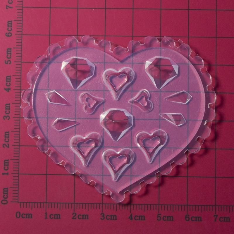Set of 10 Silicone Nail Art Mold Embossing Patterns Nail Mould Decorations Jewelry Making Tool Handmade Ornament Molds