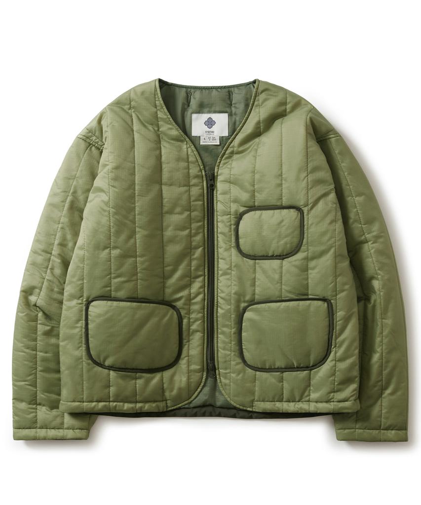 Esfai Thinsulate Quilted Layer Jacket (Olive)