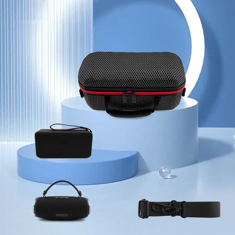 Travel Protective Bag Dustproof Speaker Pouch Bag Carrying Organizer Storage Bag for Marshall Middleton II for JBL Charge 6