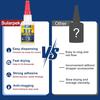 502 Super Glue 3-Second Curing Cyanoacrylate Adhesive Instant Bonding for Metal, Plastic, Glass, Toys Joining and Repair Office Maintenance