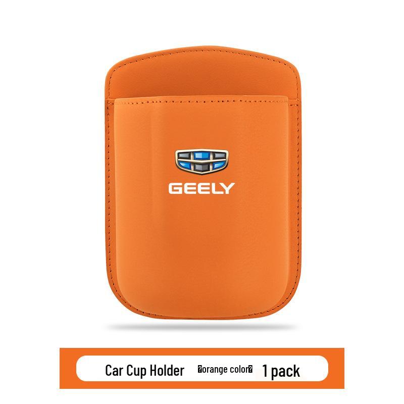 Car Cup Holder & Storage Bag for Geely Models: Xingyue L, Xingyuan, Xingrui, Emgrand, Boyue Pro