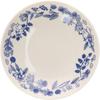 MOOMIN "Blue Flora" Bowl and Plate Set (3 pieces, 17cm each) - Nordic Style, Moomin Merchandise, Mother's Day Gift, Made in Japan, MM7000-76
