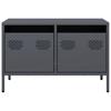 TV Cabinet, Black, 68X39X43.5 Cm, Cold Rolled Steel