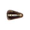 Brown Hat Iconic Mink Pin - Brown