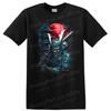 Samurai Warrior T Shirt Ghostly Design Japanese Style Mythical Tee
