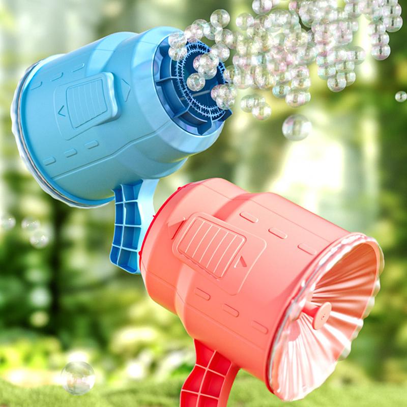 Children'S Wind Bubble Machine Toys Outdoor Interactive Bubble Machine Air Principle Continuous Bubble  Exotic Porous