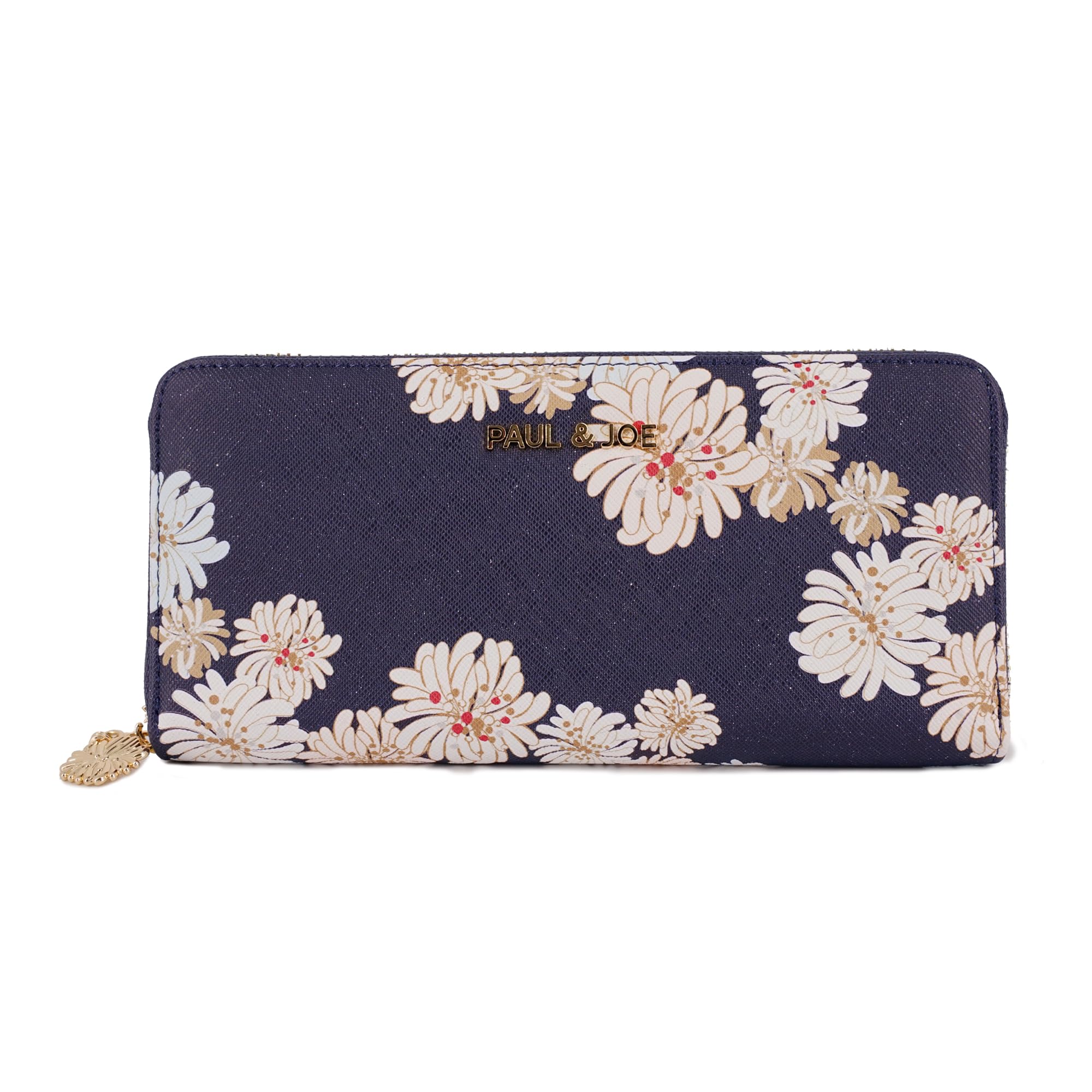 

Paul Joe ACCESSOIRES Chrysanthemum Print Long Wallet Floral Wallet & PJA-W971 Women s