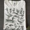 Tattoo Style Ducks Graphic Tshirt, 90s Vintage Retro Comfort Colors® Y2k Cottagecore Duckling Unisex Shirt