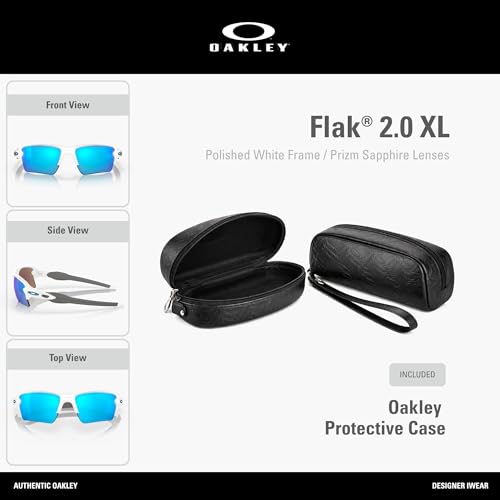 Oakley Oakley Sunglasses 0OO9188 FLAK POLISHED WHITE Japan 59 (FREE Size) 2.0 XL 918894