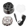 Electric Shaver - JATA - JBMA1444 - 5 Floating Heads - Rechargeable Battery 120 Min - Silver