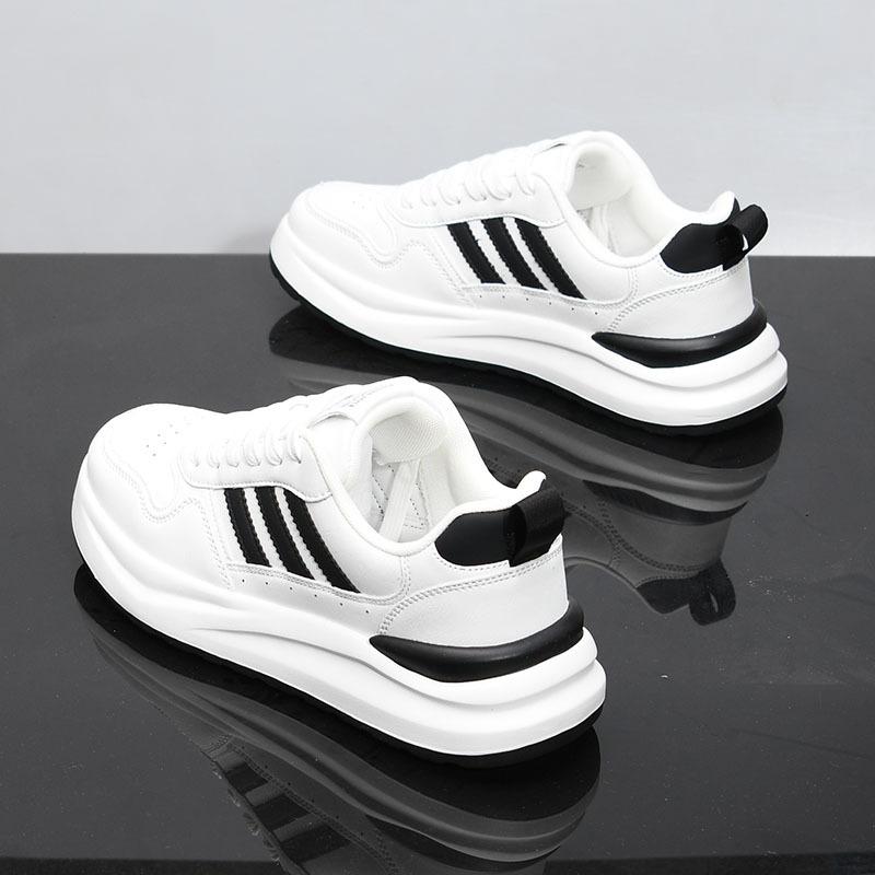 

Summer new low-top thick-soled classic three-bar board shoes heightening breathable casual shoes trendy M 39
