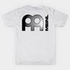 Herren Schwarzes T-Shirt mit Aufdruck Meinl No-Cut Transferpapier Aufdruck Baumwoll-T-Shirt