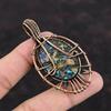 Tree Of Life Copper Multi Turquoise Pendant Copper Wire Wrapped Pendant Designer Jewelry Gemstone Pendant Handmade Copper Jewelry For Gifts
