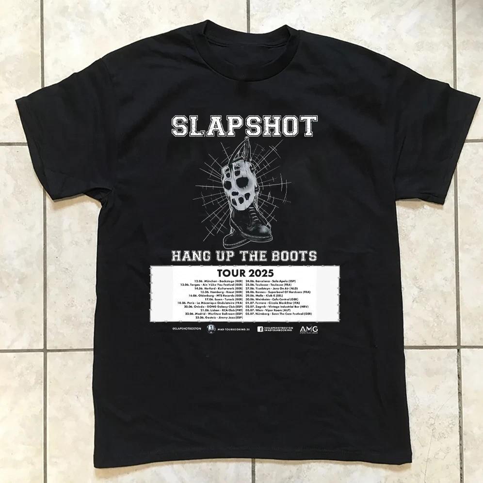 Collection SLAPSHOT Tour 2025 Black T Shirt All Size S-3XL Unisex T-Shirt