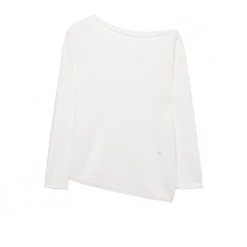 On On One Shoulder Loose Fit Knit Nek6mp328