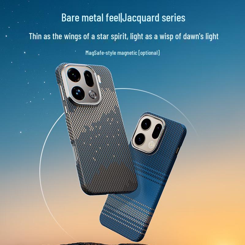 Husă Magnetică CONGA din Fibră Aramidică Kevlar pentru OPPO Find X9/X9 Pro