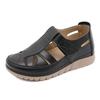Women Sandals Fashion Baotou Wedge Platform Retro Rome Sandalias Mujer Slip On Beach Shoes Comfortable Ladies Footwear