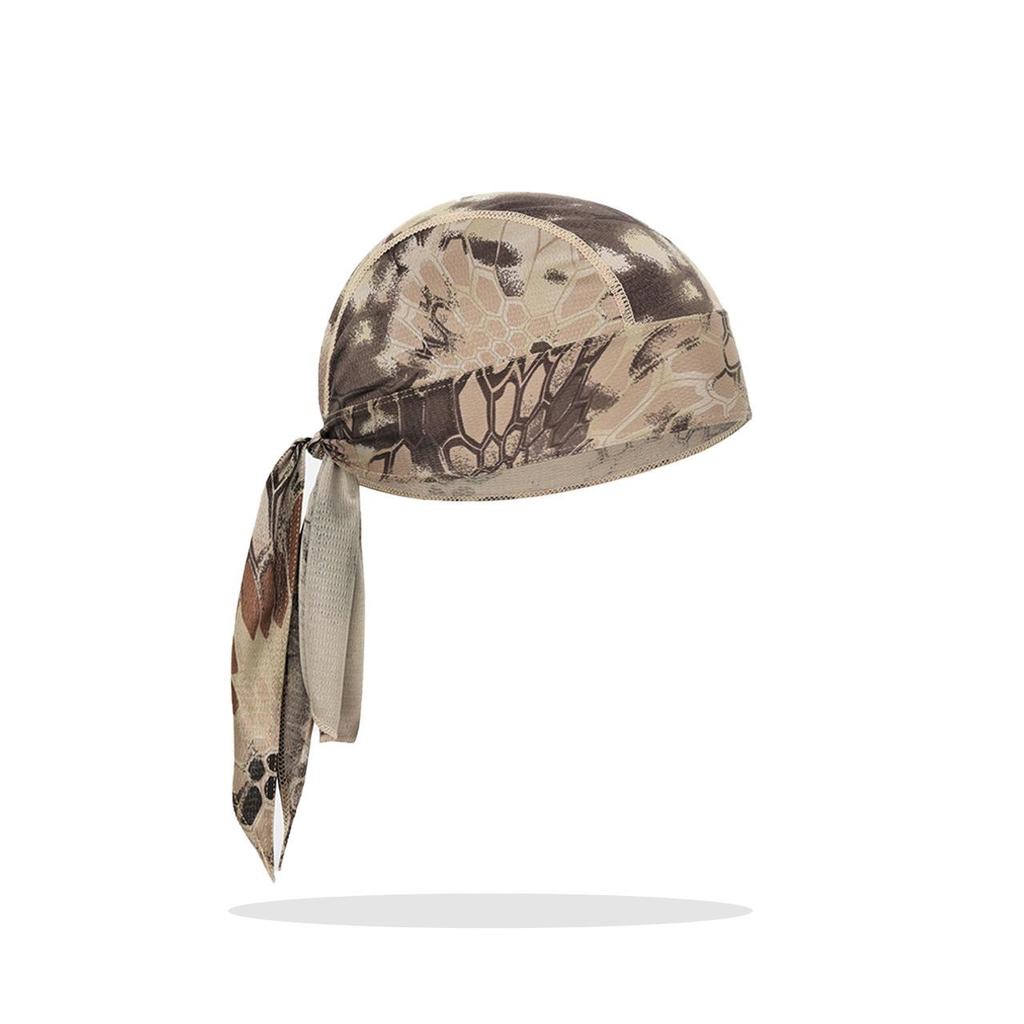 Outdoor Quick-Dry Cycling Pirate Hat - Breathable, Sweat-Wicking, Sunscreen Headgear