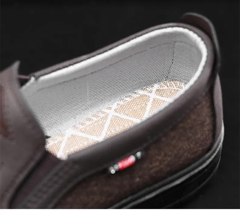 Men Casual Shoes Canvas Shoes Wear-resistance Non-slip Mens Loafers Breathable Comfort Driving Shoe Zapato Hombre