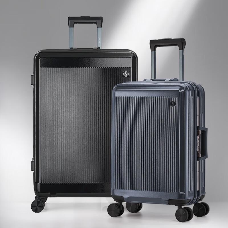 

OIWAS 28-inch Aluminum Frame PC Hard Shell Spinner Luggage
