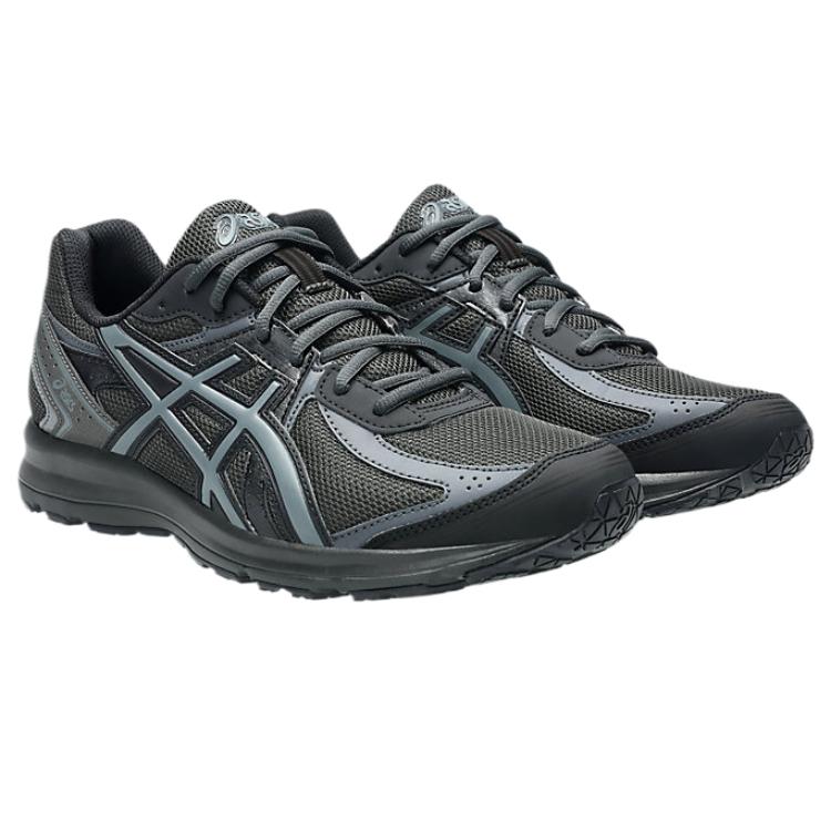 Asics Jog 100S Comfortable Versatile Simple Fashion Durable Low-Top Running Shoes Unisex sneaker Graphite-Gray 1203A684-020