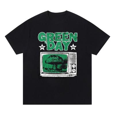 Greenday Green Day Band Kurzarm-T-Shirts und andere Konzertoutfits, gekleidet in europäischer und amerikanischer Rockmusik in Macau