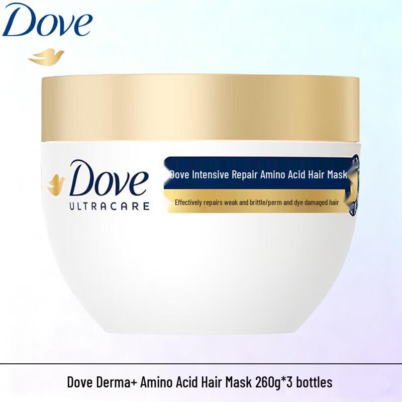 Dove Ultimate Amino Acid Hair Mask 3-Pack
