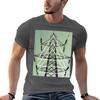 Abstract Pylon Fun Tshirt Work Duty Casual Tshirt