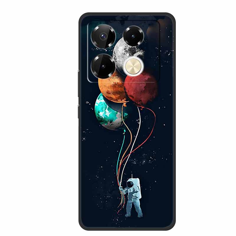 Case For Infinix Note 40 Pro 4G TPU Soft Silicone Back Cover for Infinix Note40 Phone Cases X6850 X6853 Original Colorful Capa