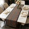 Dining Table, TV Cabinet and Center Table Use Decorative Nordic Premium Cotton Linen Modern Table Runner