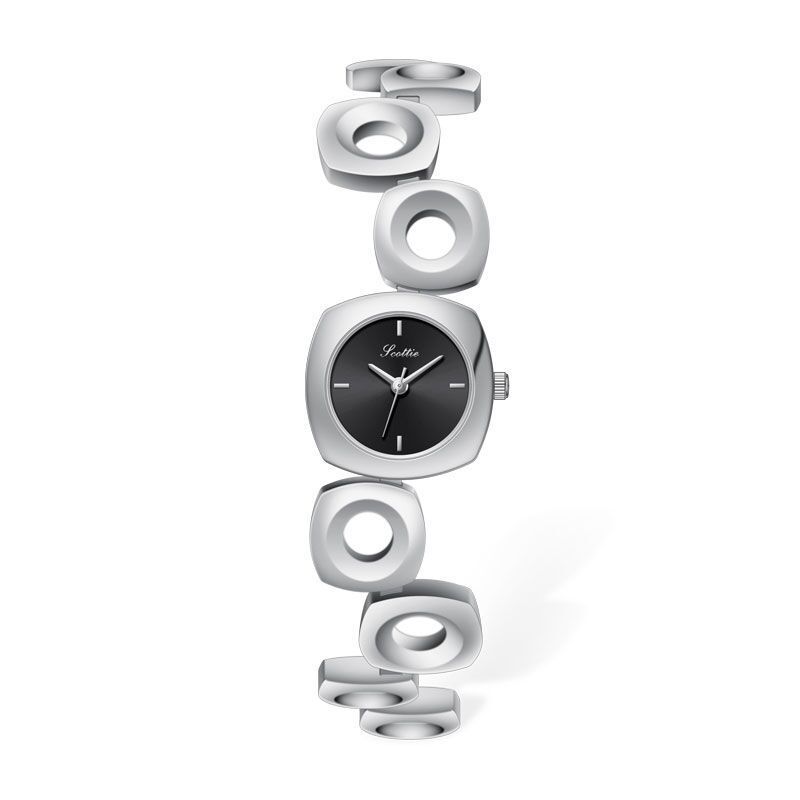 Shi Gaudi Watch Scottie Women'S Irregular Hollow Bracelet Women'S Watch Gold Fashion High Value