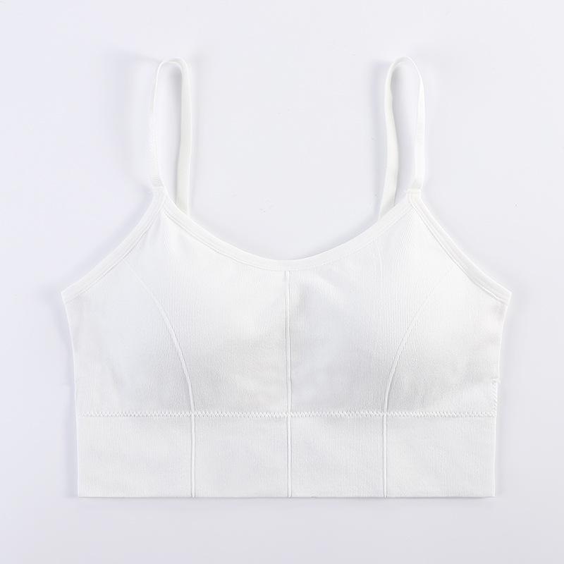 646 Seamless Strapless Camisole Bra - No Underwire, Beautiful Back Design, Anti-Exposure, with Wrap Chest Base Layer.