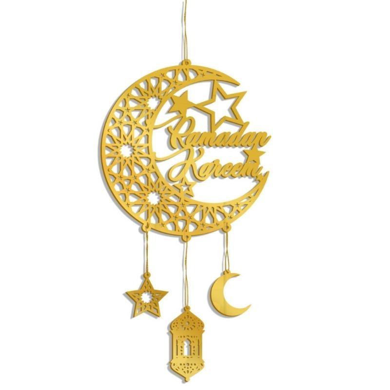 Eid Holiday Pendant Acrylic Pendant Elegant For Holiday and Gift Giving