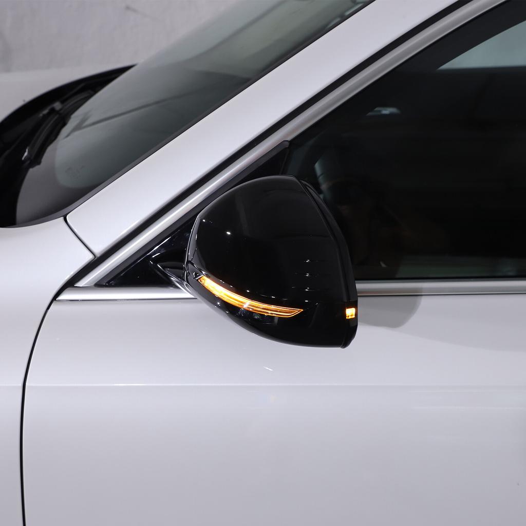 Glossy Black Side Rear View Mirror Cover Caps For BMW X1 U11 -24