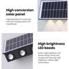 IP65 Waterproof Solar Wall Lamp Warm/White/RGB Lights Automatic Outdoor Lighting  Balcony