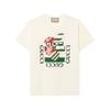SS23 Drop Shoulder Sleeve T Shirt Women's Ecru 717422-XJFV5-9026